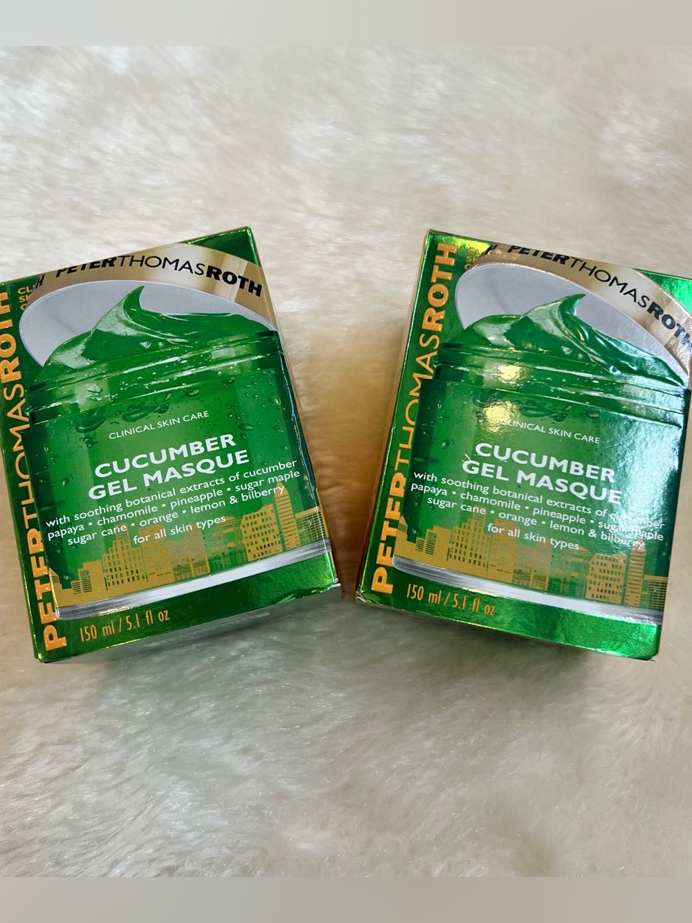 Peter Thomas Roth Cucumber Gel Mask (2 Pack)
